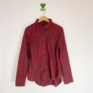 Oakley Plaid Button Down Shirt